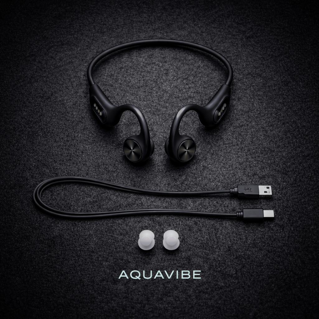 AquaVibe™ - Wireless Bone Conduction Headphones
