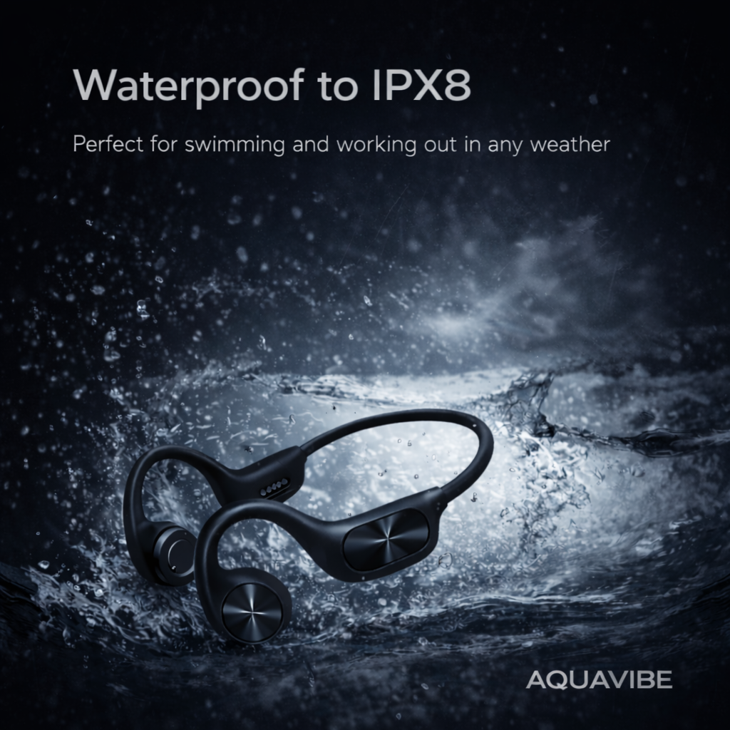 AquaVibe™ - Wireless Bone Conduction Headphones